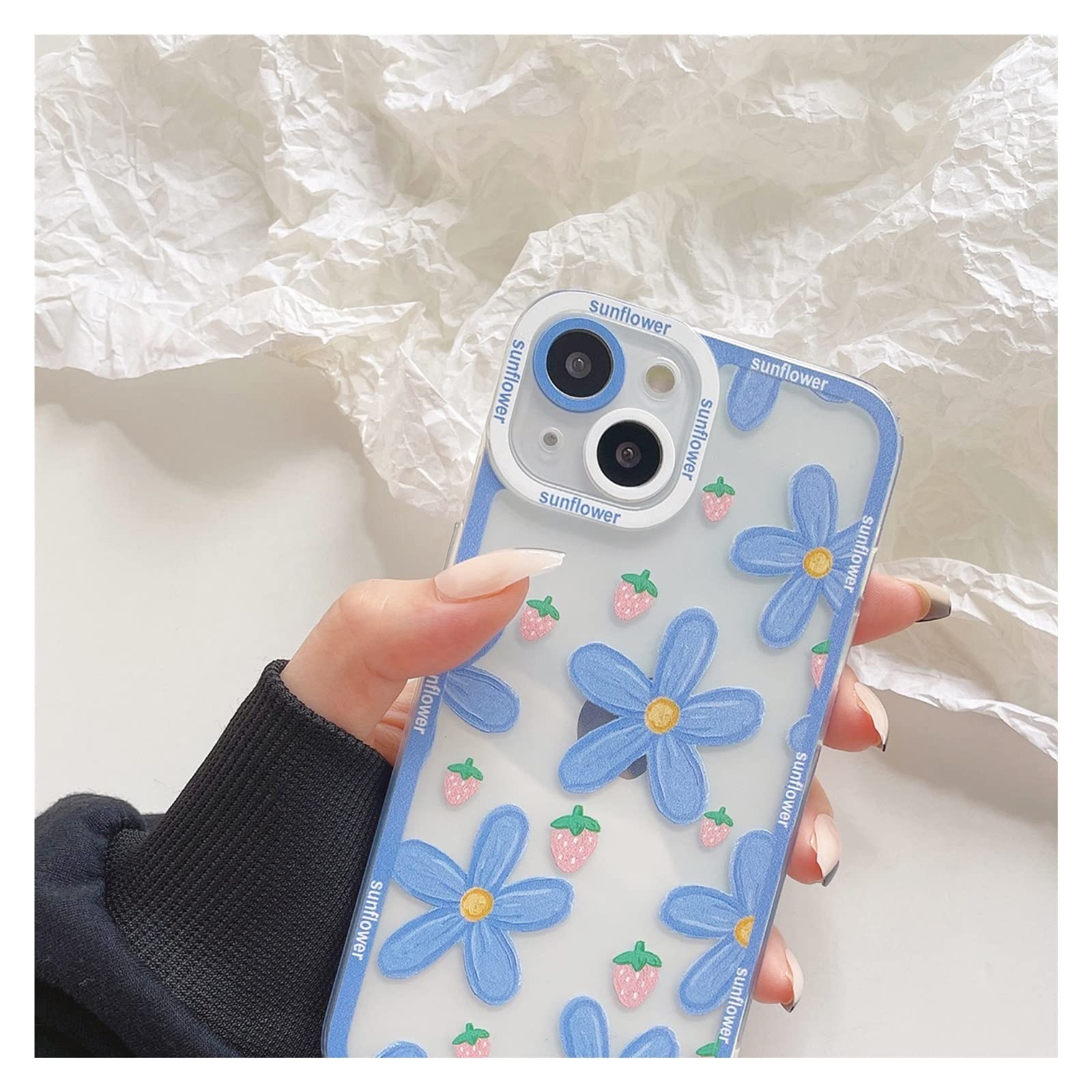 Amazon.com: Sweet Flower Phone Case for iPhone 14 13 11 12 Pro Max